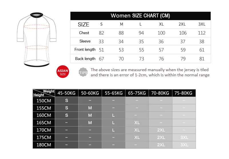 Women's Cycling Jersey Short Sleeve