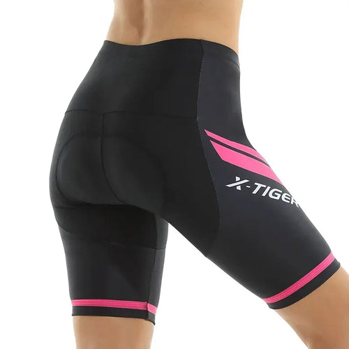 X-TIGER Women's Cycling Shorts 3D Gel Padded